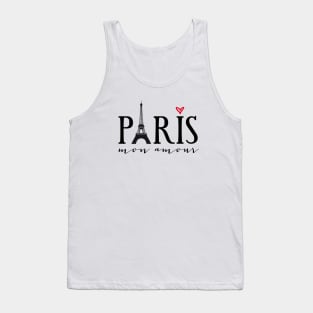 Paris mon amour Tank Top